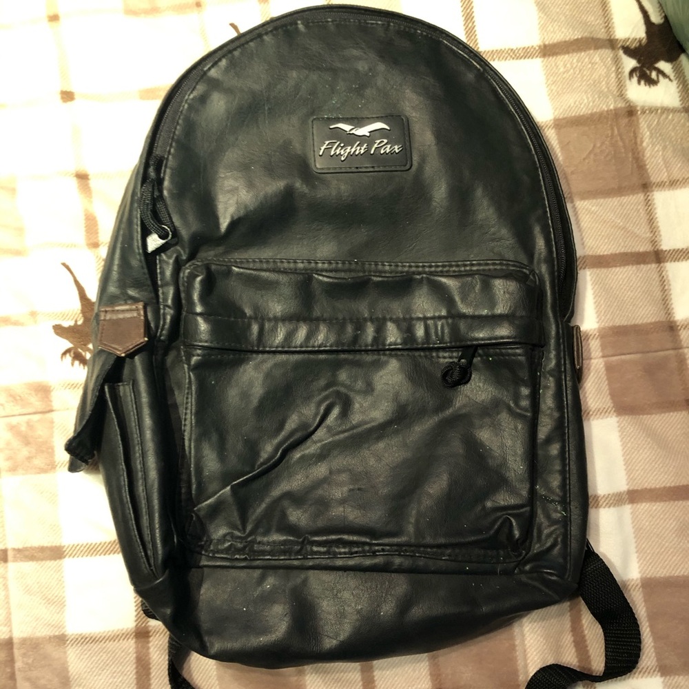 Flight Pax Leather Backpack